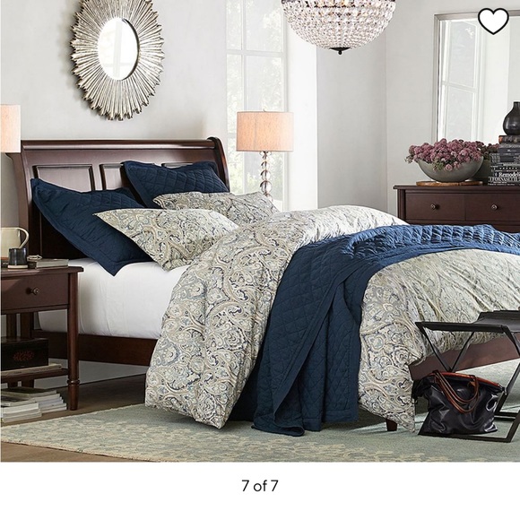 Pottery Barn Bedding Pottery Barn Cali King Mackenna Paisley Duvet